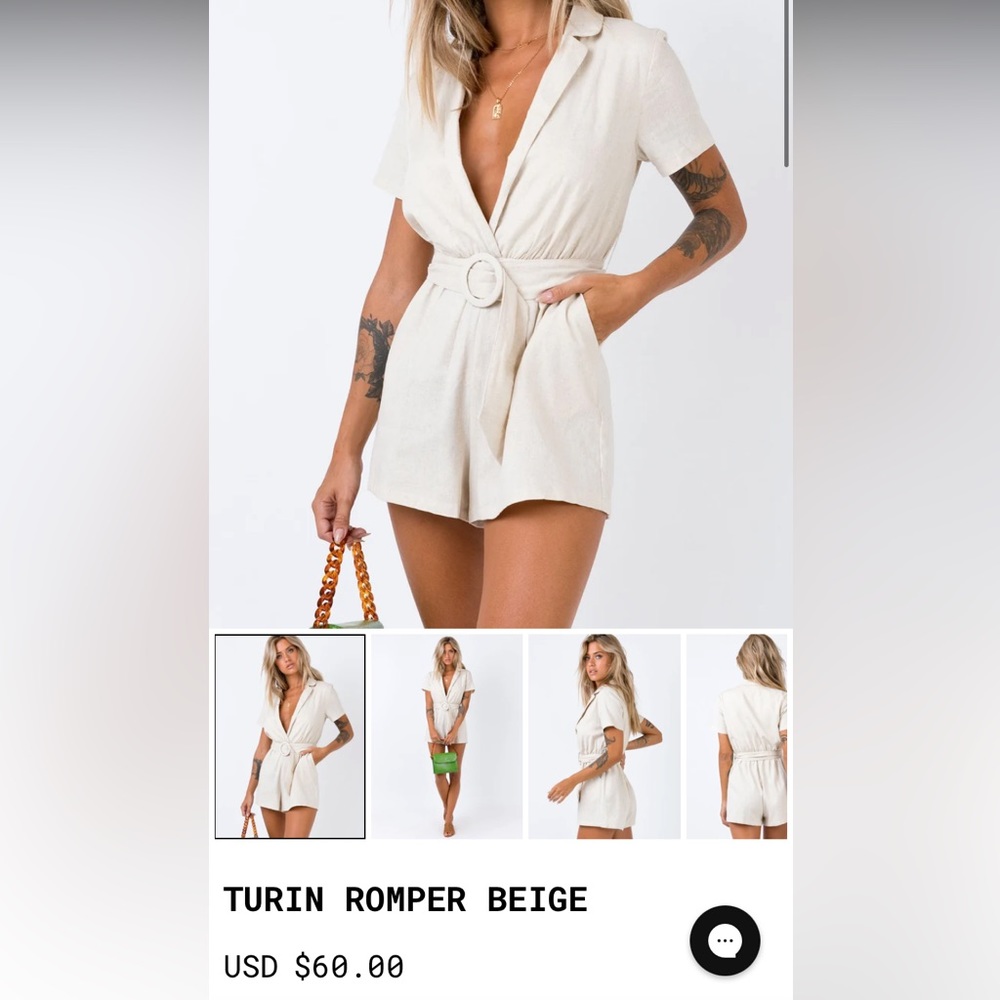 PRINCESS POLLY PLAYSUIT/ROMPER